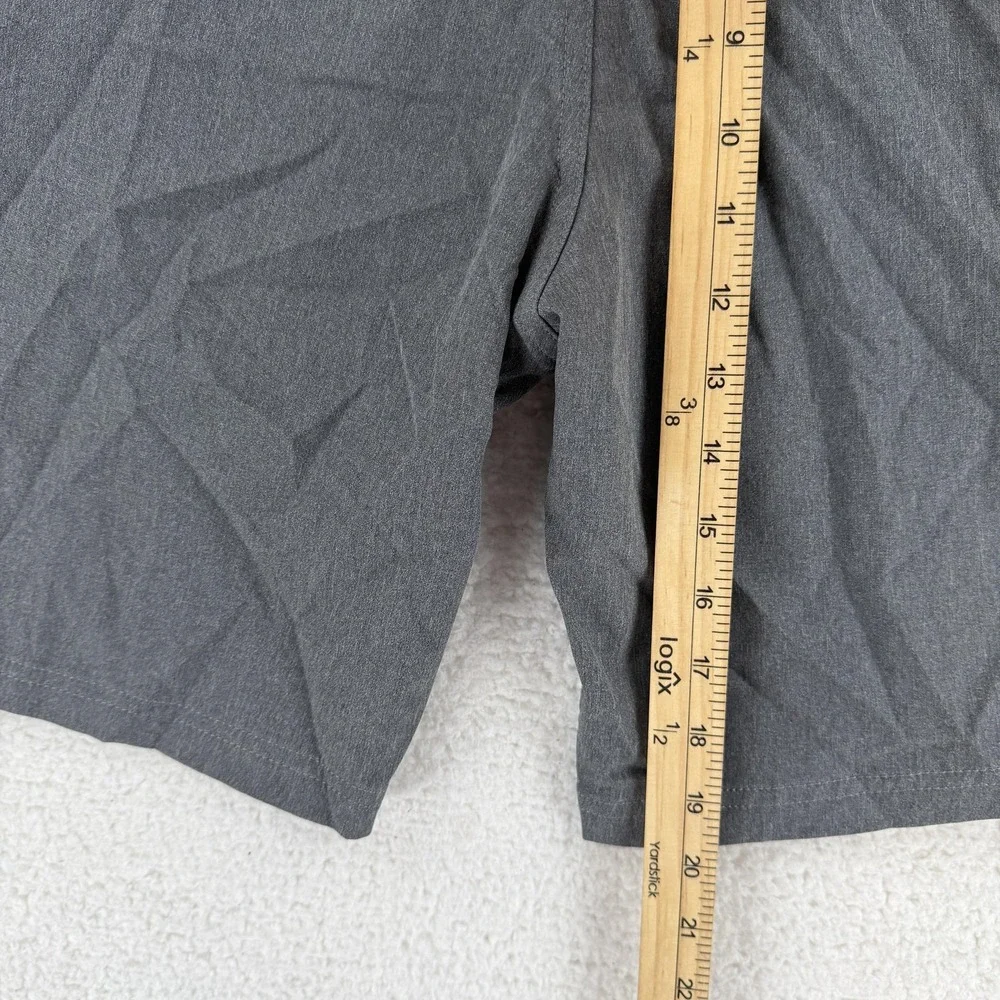 Quiksilver Amphibian Shorts Mens 31 Gray Chino‎ Walkshort Quick Dry Stretch